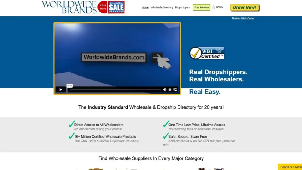 نکات انتخاب تامین کننده از سایت Worldwide Brands