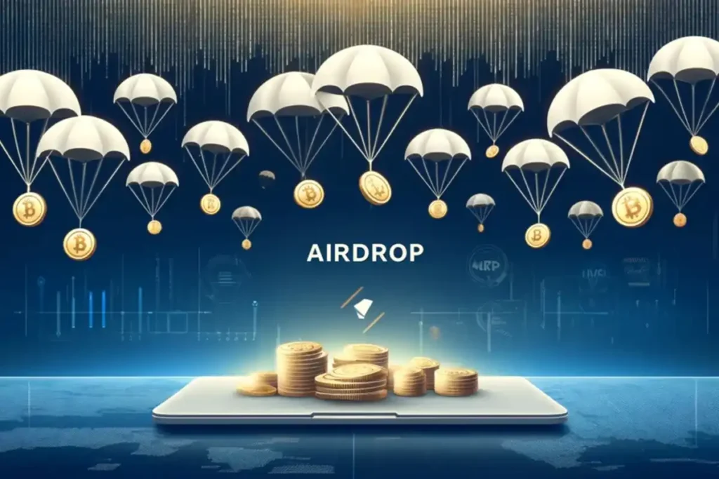 کسب درآمد از airdrop