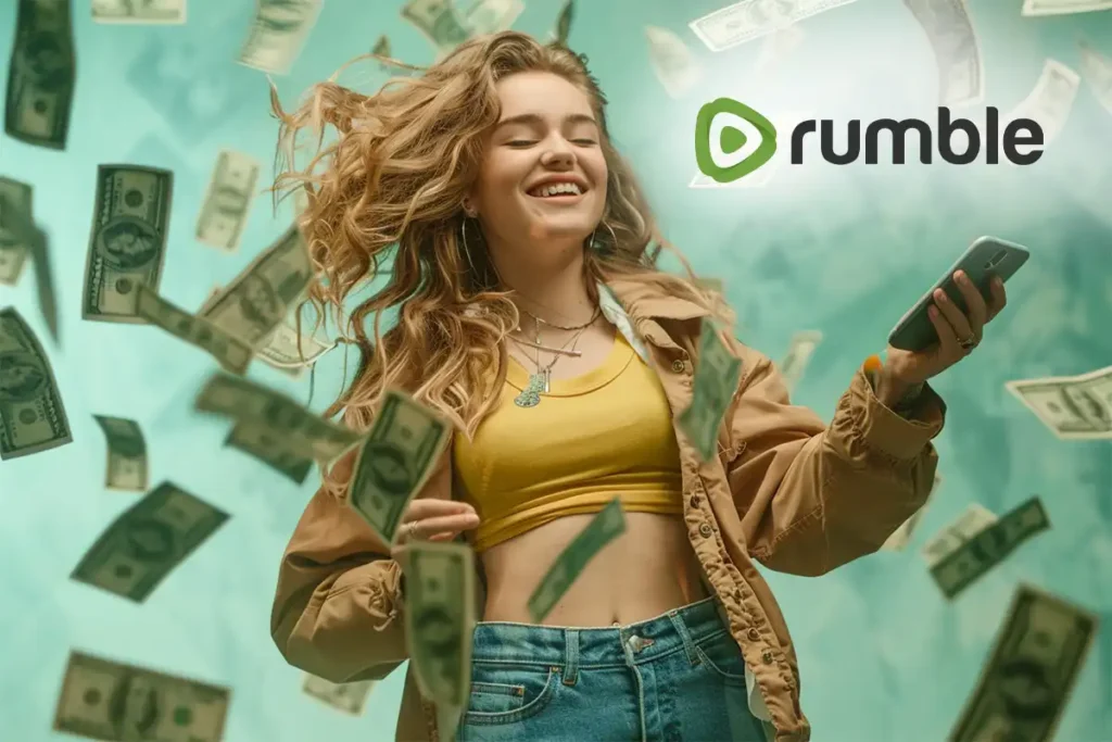 کسب درآمد از rumble